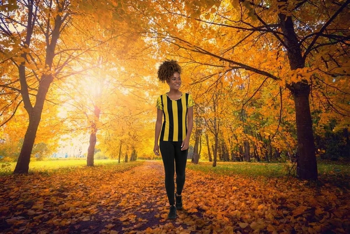 Stripe & Splash Collection — Yellow & Black