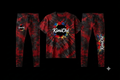 KimiChé Splash Matching Set — Red & Black